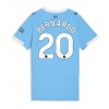 Manchester City Bernardo Silva #20 Hjemmedrakt Kvinner 2025-26 Kortermet